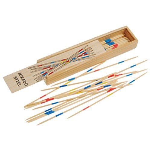 Full Set Of Wooden Classic Pick Up Sticks GAME