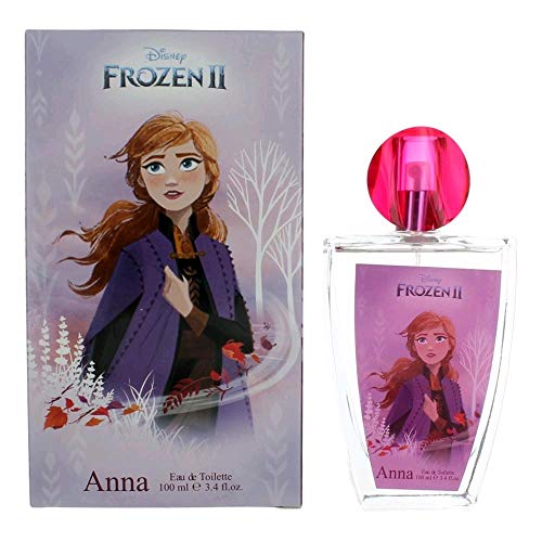 ''DISNEY Frozen II Anna by DISNEY, 3.4 oz Eau De Toilette Spray for Girls''