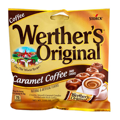 ''Werther's Original Caramel, COFFEE, 2.65-Ounce (Pack of 12)''