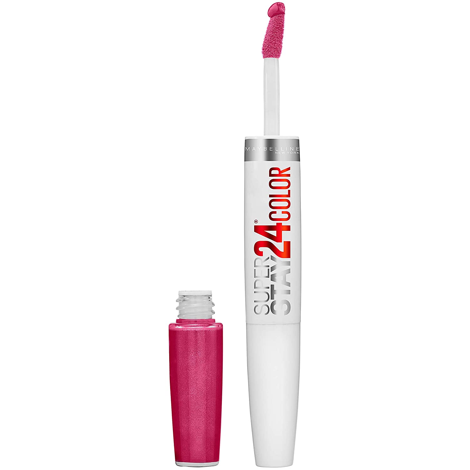 ''Maybelline SuperStay 24 2-Step Liquid LIPSTICK Makeup, Reliable Raspberry, 1 kit''