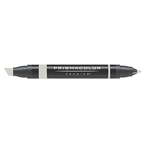 ''Prismacolor Double-Ended Marker, Broad and Fine Tip, PM206 Ash Gray (77600)''