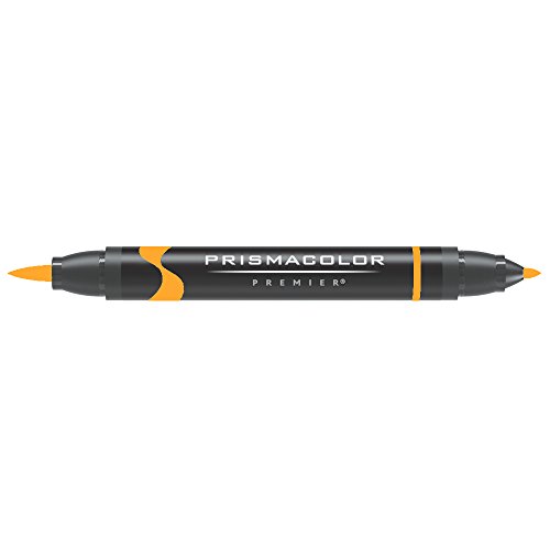 Prismacolor Premier Double-Ended Brush Tip Markers Mineral Orange 154