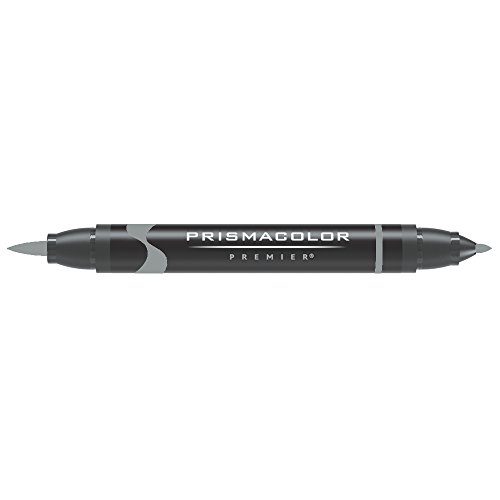 Prismacolor Premier Double-Ended Brush Tip Markers French Grey 60% 160