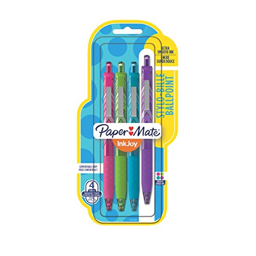 ''Paper Mate InkJoy 300RT Retractable Ballpoint PENs, Medium Point, Assorted, 4 Pack (1945906)''