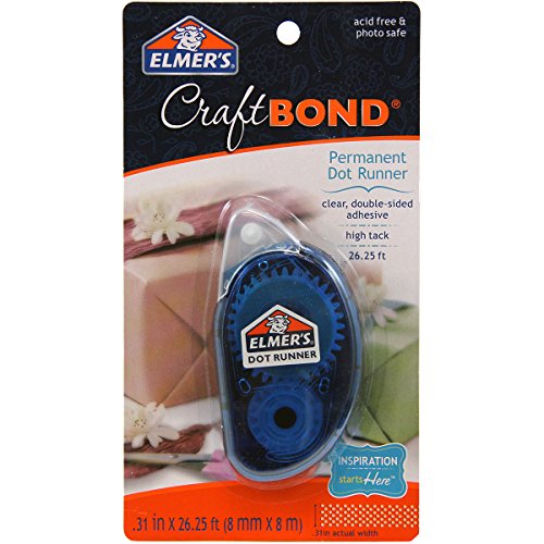 ''Elmer's CRAFTBond Dot Runner, Permanent, 26.25 Feet''