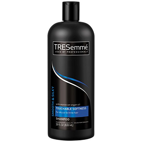 ''TRESemm Touchable Softness Anti Frizz SHAMPOO for Shiny Hair Smooth and Silky, Moroccan Argan Oil 