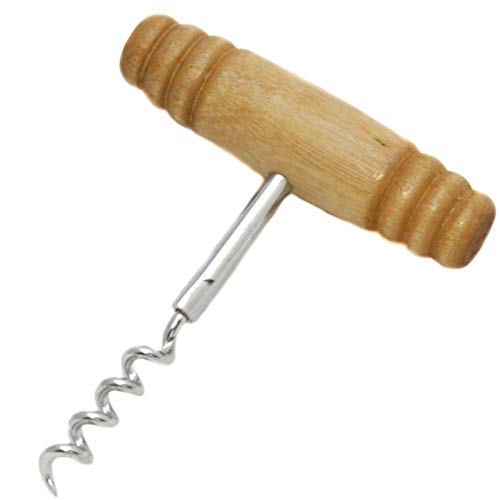 ''Chef Craft Wood HANDLE Corkscrew, Tan''