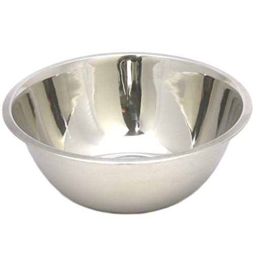''Chef Craft Brushed Stainless Steel Mixing Bowl, 5 Quart''
