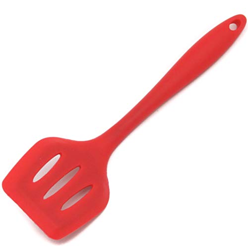 ''Chef CRAFT Premium Silicone Spatula/Turner, 11.75'''', Red''