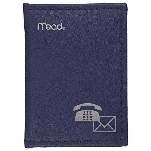 ''Mead TELEPHONE/Address Book, 3-1/4''''x2-3/8'''', Assorted Colors, Color Will Vary, 1 Book (67140)''