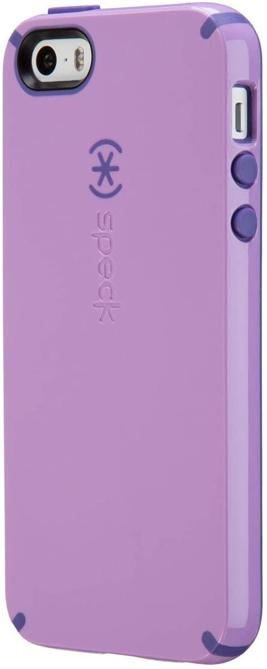Speck Candyshell Case Compatible with IPHONE 5 5s Haze Purple Grape Purple