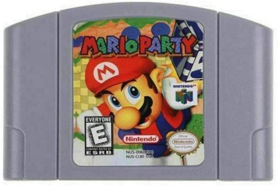 New For Nintendo 64 N64 GAME Card Mario Party Video Cartridge Console