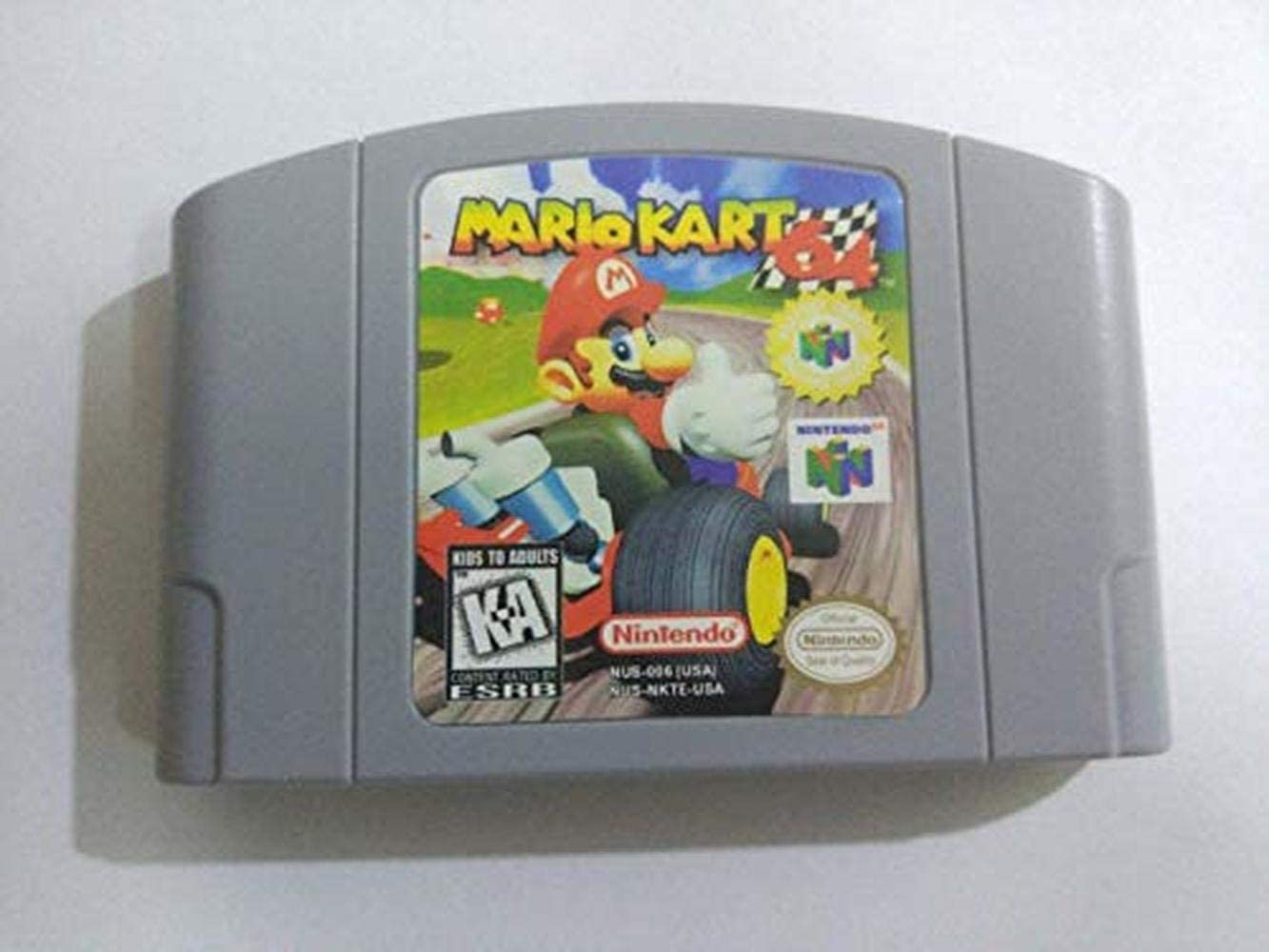 New for Nintendo N64 Mario Kart 64 VIDEO GAME Cartridge Card US Version
