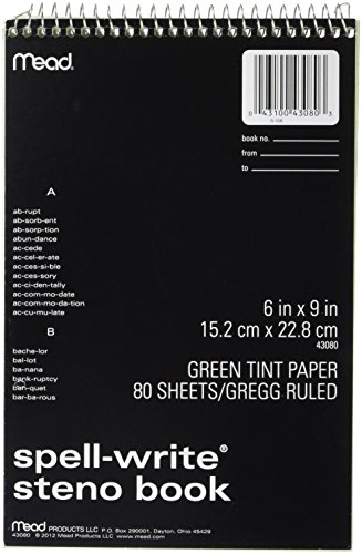 Mead 80CT Steno NOTEBOOK (43080)