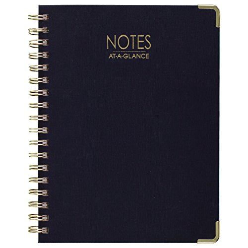 ''AT-A-GLANCE NOTEBOOK, 6-1/2'''' x 9-1/2'''', Ruled, 80 Sheets, Harmony Collection, Track Goals and Wins
