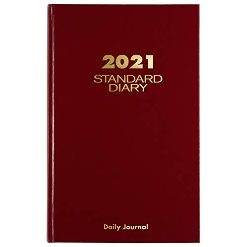 ''2022 Diary/Address BOOK by AT-A-GLANCE, Standard Daily Diary & Address BOOK, 7-3/4'''' x 12'''', Large,