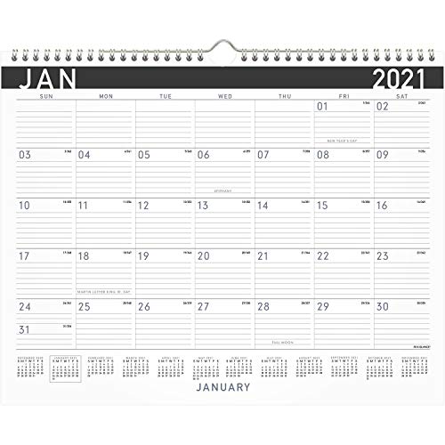 ''2022 Wall CALENDAR by AT-A-GLANCE, 15'''' x 12'''', Medium, Monthly, Wirebound, Contemporary (PM8X2821)