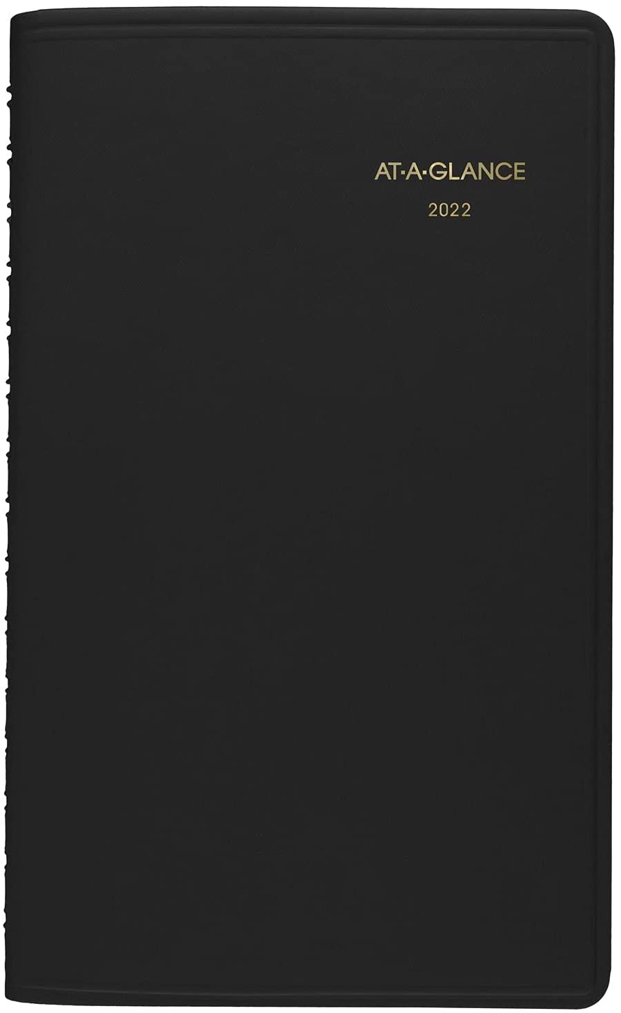 ''2022 Weekly Appointment BOOK & Planner by AT-A-GLANCE, 5-1/2'''' x 8-1/2'''', Small, 12 Months, Black (