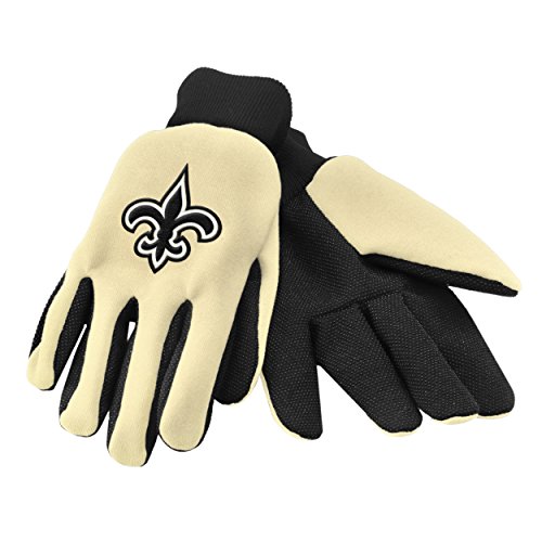 Forever Collectibles 74226 NFL New Orleans SAINTS Colored Palm Glove