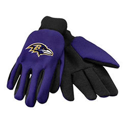 Forever Collectibles 74231 NFL Baltimore Ravens Colored Palm Glove