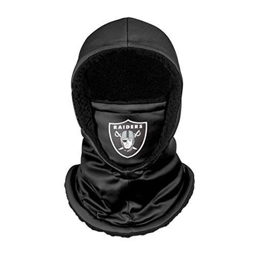 ''FOCO Las Vegas Raiders NFL Black Hooded Gaiter, adult (SVNFGRHDSN)''