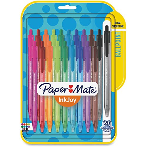 ''Paper Mate InkJoy Retractable Ballpoint PENs | Medium Point PENs | Writing PENs for School Supplies