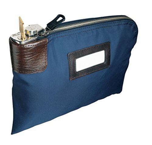 ''MMF Industries Seven-Pin Security/Night Deposit BAG with 2 Keys, 11 X 8-1/2 Inches, Navy (233110808