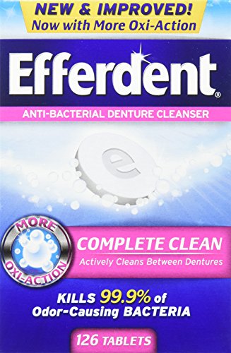 Efferdent Anti-Bacterial Denture Odor Cleanser (252 Tablets)