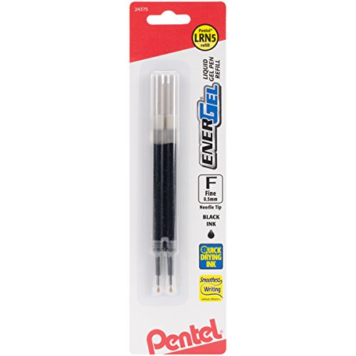 EnerGel Kuro Liquid Gel Pen, (0.7mm) Medium line, Assorted Ink 12-pk