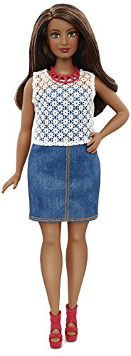 Product Image - Barbie Fashionistas Doll 32 Dolled Up Denim - Curvy