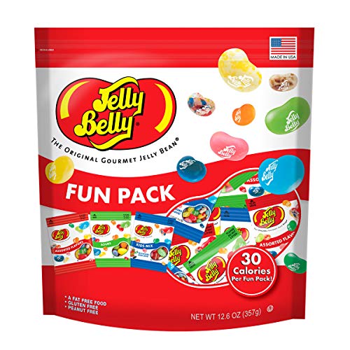 ''Jelly Belly Jelly Beans Fun Pack - Assorted, Sours, and Kids Mix Mini BAGS - 12.6 Ounces of Individ