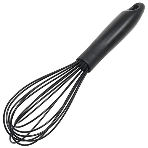 ''Chef CRAFT Premium Silicone Wire Cooking Whisk, 6 inch, Black''