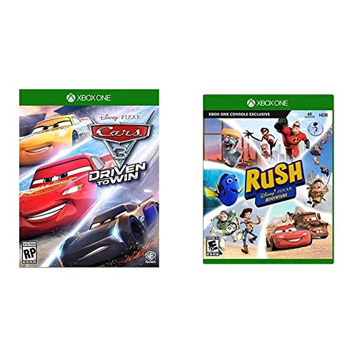 Cars 3: Driven to Win - Xbox One & Rush: A DISNEY Pixar Adventure - Xbox One