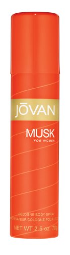 ''Jovan Musk By Coty All-over Body COLOGNE Spray, 2.5-Ounce''