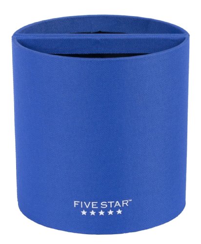''Five Star Locker Accessories, Split PENCIL Cup, Magnetic, Blue (72258)''