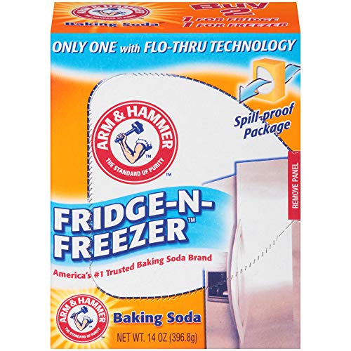 ''Arm & HAMMER Baking Soda Fridge-n-Freezer Odor Absorber, 14 oz, Pack of 12''