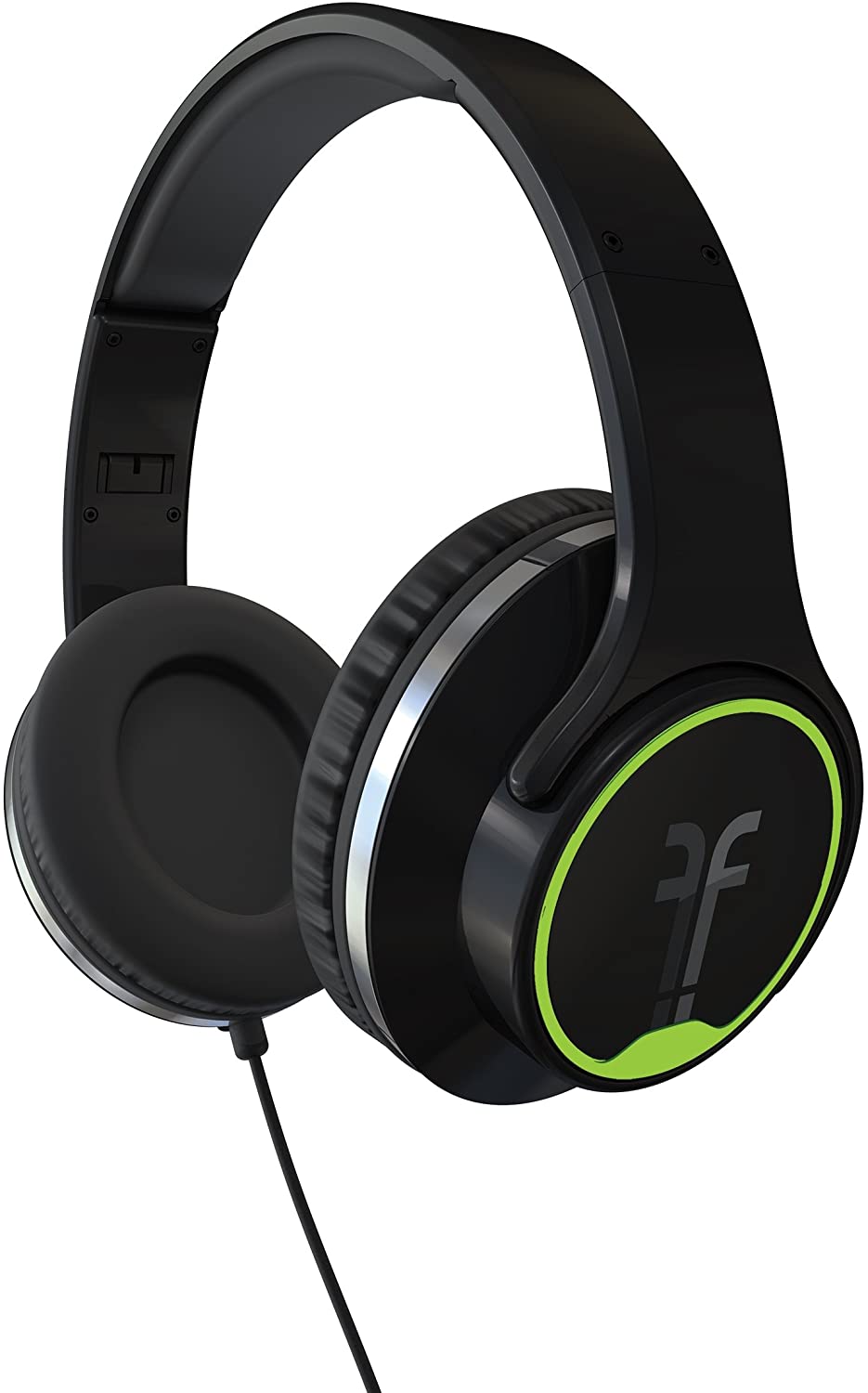 ''Flips Audio FH2814BK Collapsible HD Headphones and Stereo SPEAKERS, Black''
