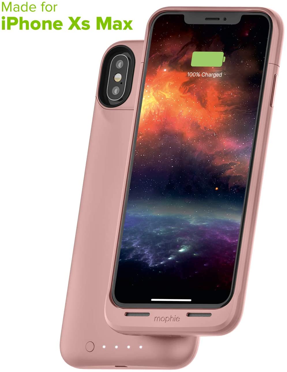 mophie Juice Pack Air - Protective BATTERY Pack Case For Apple iPhone Xs Max - Pink