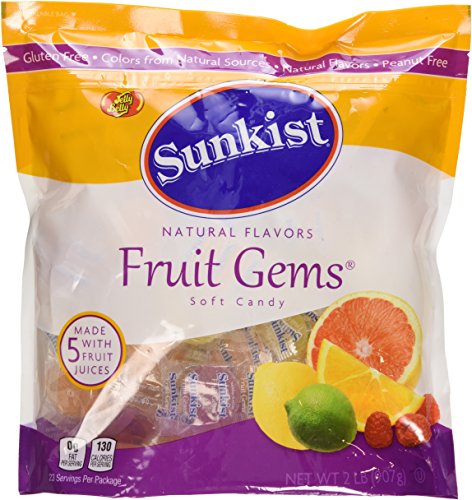 Sunkist Individually-Wrapped Fruit Gems 32OZ (2 LB) POUCH