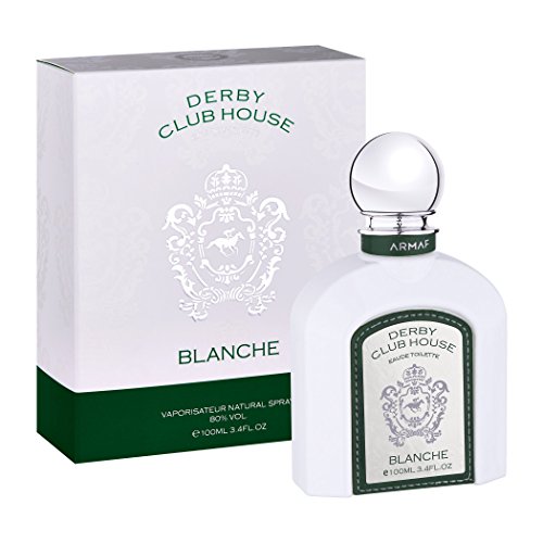 ARMAF Derby CLUB House Blanche Eau De Toilette Spray for Men 3.4 Ounces