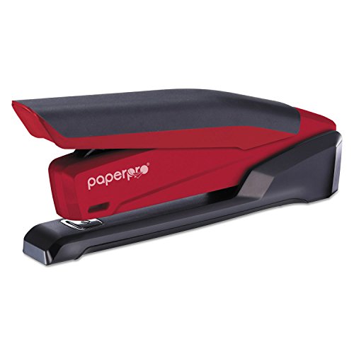 ''PaperPro Products - PaperPro - Desktop STAPLER, 20 Sheet Capacity, Translucent Red - Sold As 1 Each