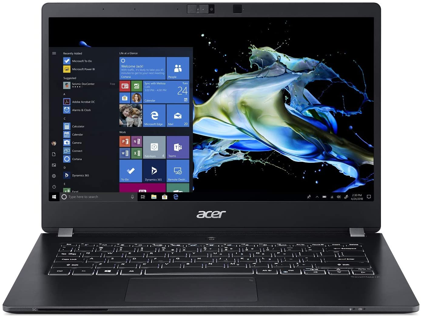 ''Acer TravelMate P6 Thin & Light Business LAPTOP, 14'''' FHD IPS, Intel Core i5-8265U, 8GB DDR4, 256GB