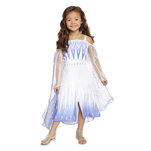 ''Frozen 2 Elsa Epilogue DRESS for Girls, New Movie Princess DRESS Up Costume for Halloween Christmas