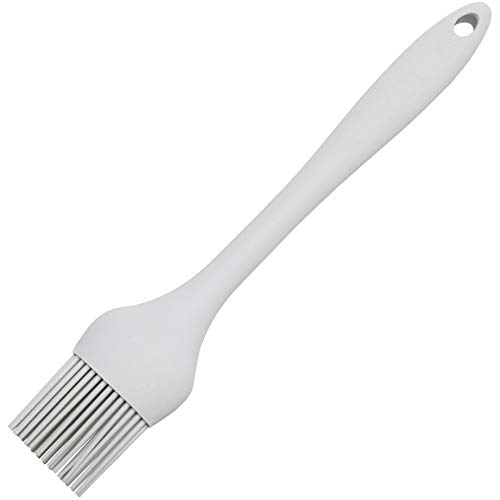 ''Chef CRAFT Premium Silicone Basting Brush, 10.25 inch, Gray''