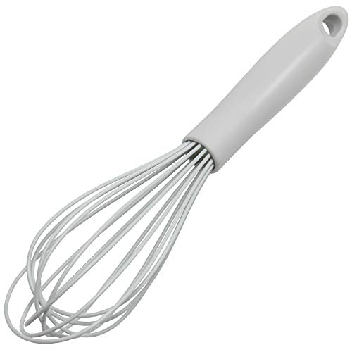''Chef CRAFT Premium Silicone Wire Cooking Whisk, 10.5 inch, Gray''