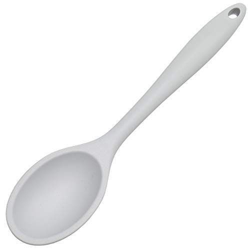 ''Chef CRAFT Premium Silicone Basting Spoon, 11 inch, Gray''