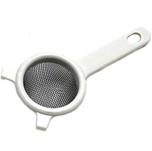 ''Chef CRAFT Classic Stainless Steel Mesh Strainer, 2.5-Inch, White''