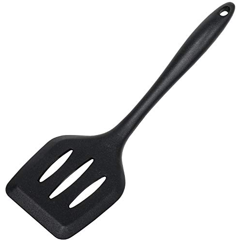 ''Chef CRAFT Premium Silicone Spatula/Turner, 11.75 inch, Black''