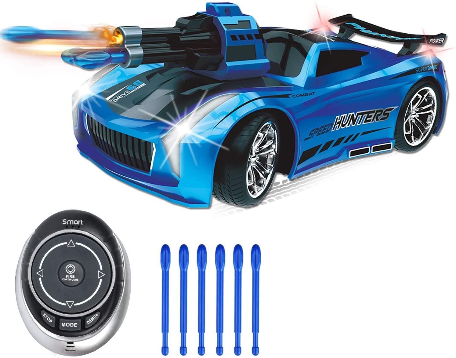 ''Seckton Smart Voice REMOTE CONTROL CARs, Best Birthday Gifts for Boys Age 6 Up, 2.4GHz Fast Race St