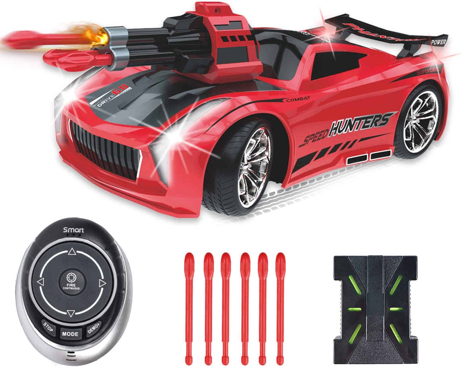 ''Seckton Smart Voice REMOTE CONTROL CARs, Best Birthday Gifts for Boys Girls Age 6 Up, 2.4GHz Fast R